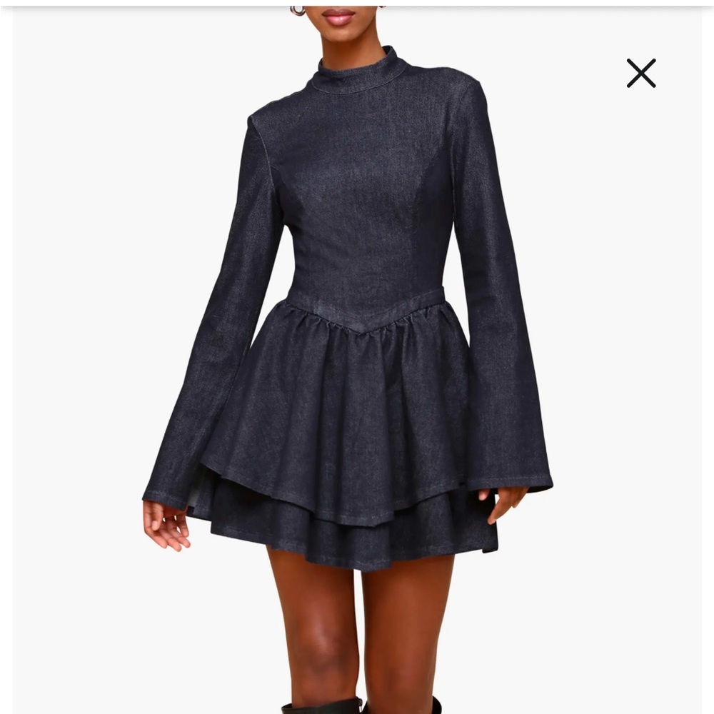 Avec Les Filles Denim dress
